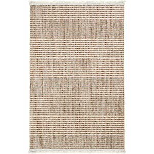 Olinda 1103 Taba Oturma Odası Halısı Yumuşak İskandinav Halı Yolluk Bukle Salon Halısı 100x650 cm