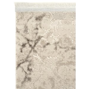 Cool Halı Arles 4327 Gri Krem Halı Oturma Odası Dokuma Makine Halısı Kesme Halı Yolluk Salon Halısı