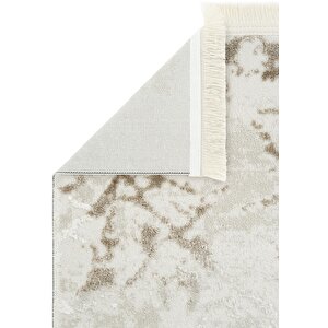 Cool Halı Arles 4329 Krem Vizon Halı Dokuma Makine Halısı Kesme Halı Yolluk Yatak Odası Halısı