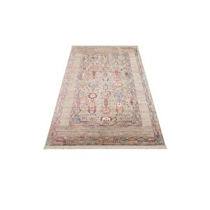 Vintage 07 Olive Antik Desen Makinede Yıkanabilir Kaymaz Dijital Baskı Ince Mutfak Halısı 80x150 cm