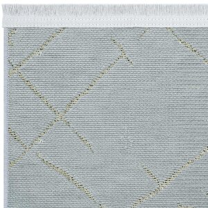 Cool Halı Berry 8208 Gri Halı Salon Halısı İskandinav Halı Kesme Halı Yolluk Halı İnce Halı Kilim