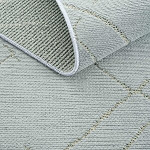 Cool Halı Berry 8208 Gri Halı Salon Halısı İskandinav Halı Kesme Halı Yolluk Halı İnce Halı Kilim