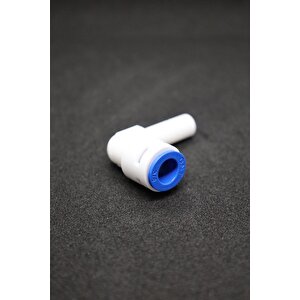 6mm Quıck X 6mm Çubuk Dirsek