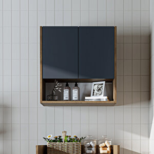 Roomart Çamaşır-kurutma Makinesi Dolabı Kapaklı Üst Dolabı Banyo Dolabı 65 Cm