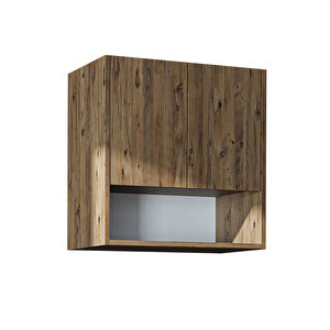 Roomart Çamaşır-kurutma Makinesi Dolabı Kapaklı Üst Dolabı Banyo Dolabı 65 Cm