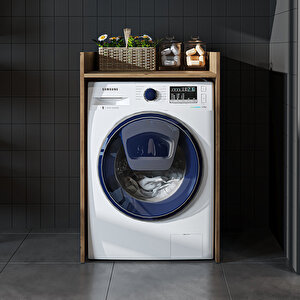 Çamaşır-kurutma Makinesi Dolabı Kapaksız Banyo Dolabı 65 Cm Atlantik Çam