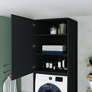 2 Çekmeceli Çamaşır Ve Kurutma Makinesi Dolabı + Üst Dolap, Banyo Dolabı 240 Cm