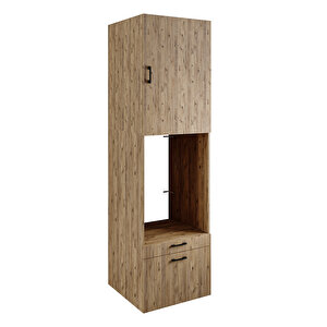 2 Çekmeceli Çamaşır Ve Kurutma Makinesi Dolabı + Üst Dolap, Banyo Dolabı 240 Cm
