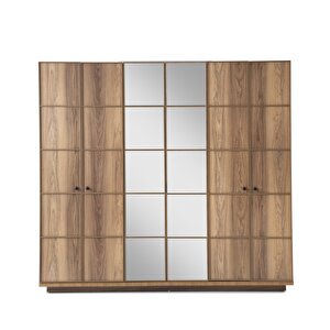 Tuna 6 Kapaklı Gardırop %100 Mdf | Ücretsiz Teslimat Ve Kurulum