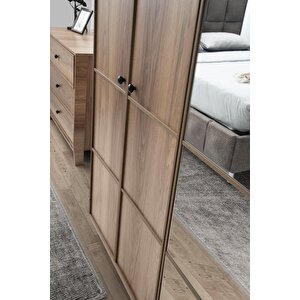 Tuna 6 Kapaklı Gardırop %100 Mdf | Ücretsiz Teslimat Ve Kurulum
