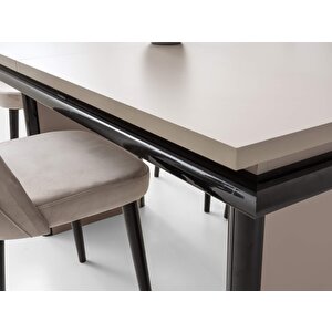 Nil %100 Mdf Yemek Odası Takımı | Ücretsiz Teslimat Ve Kurulum