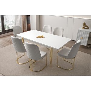 Amazon %100 Mdf Yemek Odası Takımı | Ücretsiz Teslimat Ve Kurulum