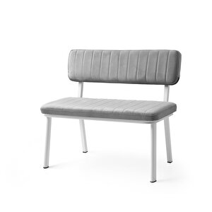 Esinti Sırtlı Bench Puf 40cm X 95cm