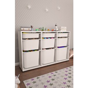 Bofi Ultra 3+3+3 Sepetli Çok Amaçlı Mutfak Kiler Dolabı