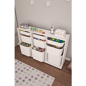 Bofi Ultra 3+3+3 Sepetli Çok Amaçlı Mutfak Kiler Dolabı