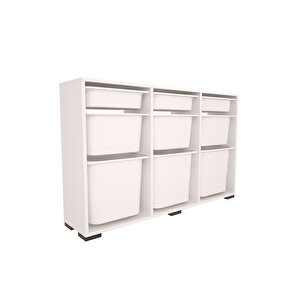 Bofi Ultra 3+3+3 Sepetli Çok Amaçlı Mutfak Kiler Dolabı