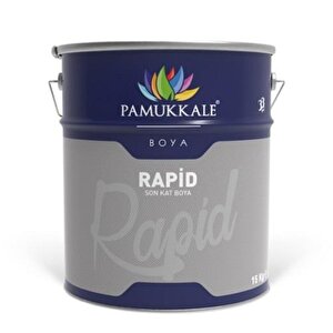 Pamukkale 1470 Rapid Endüstriyel Boya 15 Kg Beyaz Ral 9016
