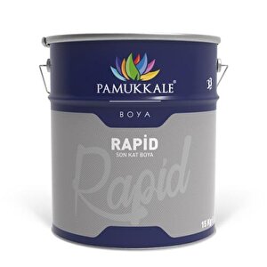 Pamukkale 1402 Rapid Endüstriyel Boya 15 Kg Makina Yeşili Ral 6021