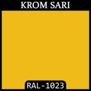Pamukkale 1470 Rapid Endüstriyel Boya 15 Kg Krom Sarı Ral 1023