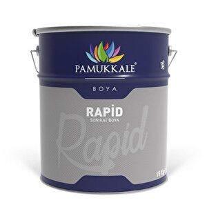 Pamukkale 1471 Rapid Endüstriyel Boya 15 Kg Açık Gri Ral 7035