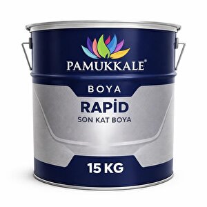 Pamukkale 1470 Rapid Endüstriyel Boya 50 Gloss 15 Kg Açık Gri Ral 7035