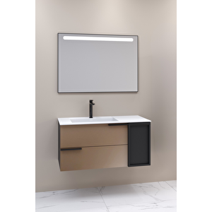 Monza 100 Cm Banyo Dolabı - Boy Dolap Hariç