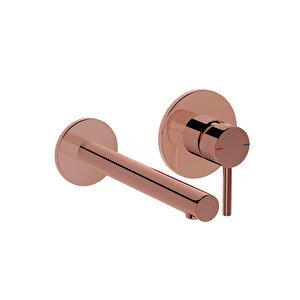 Vitra Origin A4258129 ankastre lavabo Bataryası, Soft Bakır