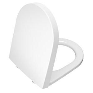 Vitra Nest 89-003r009 Klozet Kapağı, Yavaş Kapanır, Kolay Çıkabilir, Beyaz