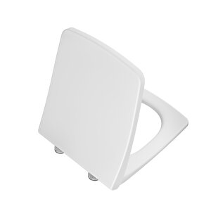 Vitra Metropole 132-401r009 İnce Klozet Kapağı, Mat Beyaz