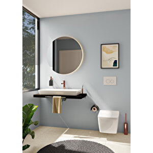Vitra Metropole 132-401r009 İnce Klozet Kapağı, Mat Beyaz