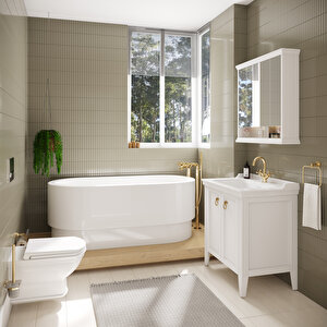 Vitra Valarte 7805b403-0090 asma Klozet, Rim-ex, 54 Cm, Beyaz