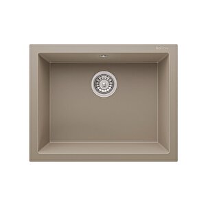 K012 Gordion 60 Cappuccino Granit Mutfak Eviyesi 60x47,50 Cm