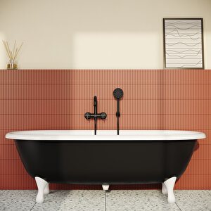 Vitra Origin Classic a4289336 Banyo Bataryası, Mat Siyah