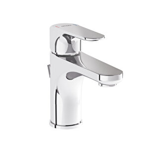 Vitra Root Round A42722 Lavabo Bataryası (sifon Kumandalı), Krom