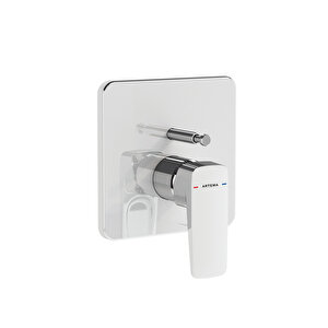 Root Square A42828 Ankastre Banyo Bataryası, Krom