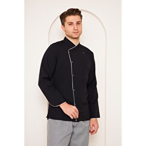 Mervem Siyah Aşçı Ceketi 2XL