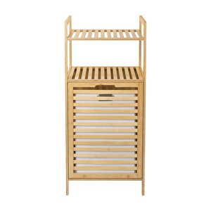 Bambu Sepetli̇ Banyo Rafi