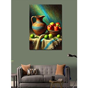 Kanvas Tablo Meyve Dolu Vazolar 50x70 cm