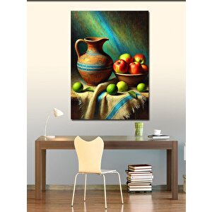 Kanvas Tablo Meyve Dolu Vazolar 70x100 cm