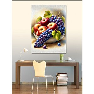 Kanvas Tablo Meyve Tabağı 70x100 cm