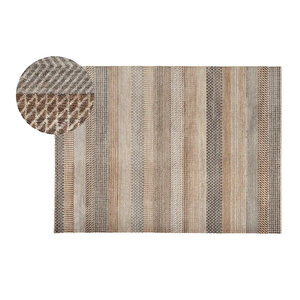 Savanna Pudra Geometrik Halı 160x230 cm