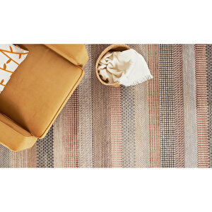 Savanna Pudra Geometrik Halı 160x230 cm
