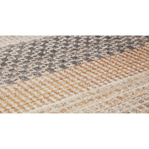 Savanna Pudra Geometrik Halı