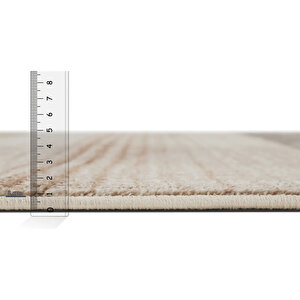 Savanna Pudra Geometrik Halı