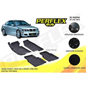 Paspas 3d Havuzlu Bmw E46 3 Serisi 1998-2005