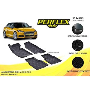 Paspas 3d Havuzlu Audi A1 2010-2018
