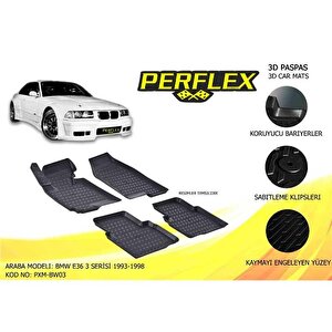 Paspas 3d Havuzlu Bmw E36 3 Serisi 1993-1998