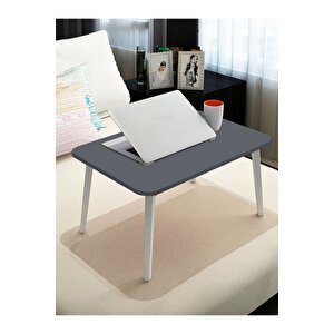 Koltuk Ve Yatak Sehpası - Antrasit - Oval Kenar 70x40