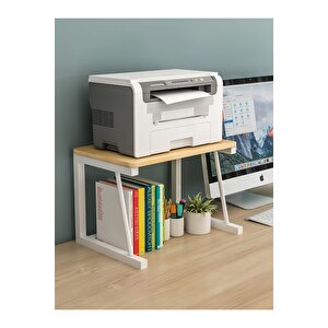 Yazıcı Sehpası - Atlantik Çam Beyaz 45x30