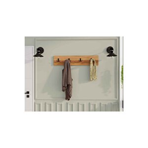 4lü Askılık 80 Cm Ceviz Ceviz